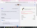 Flying Cross coupon verification screenshot