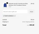 BABYCOMEBACK coupon verification screenshot