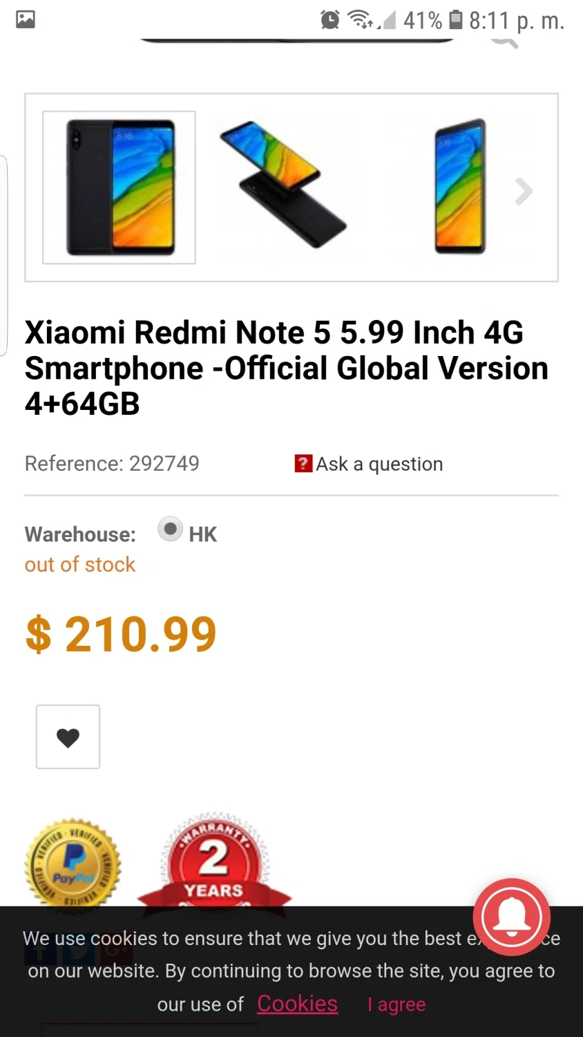 FocalPrice checkout page showing FocalPrice promo code box | Screenshot taken by SimplyCodes community member on May 16, 2020