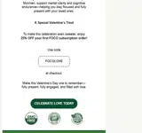 FOCOLOVE coupon verification screenshot