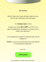 ITSHOLIDAY coupon verification screenshot