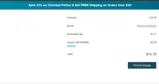 Focus on the Family coupon verification screenshot