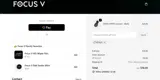 Focus V coupon verification screenshot