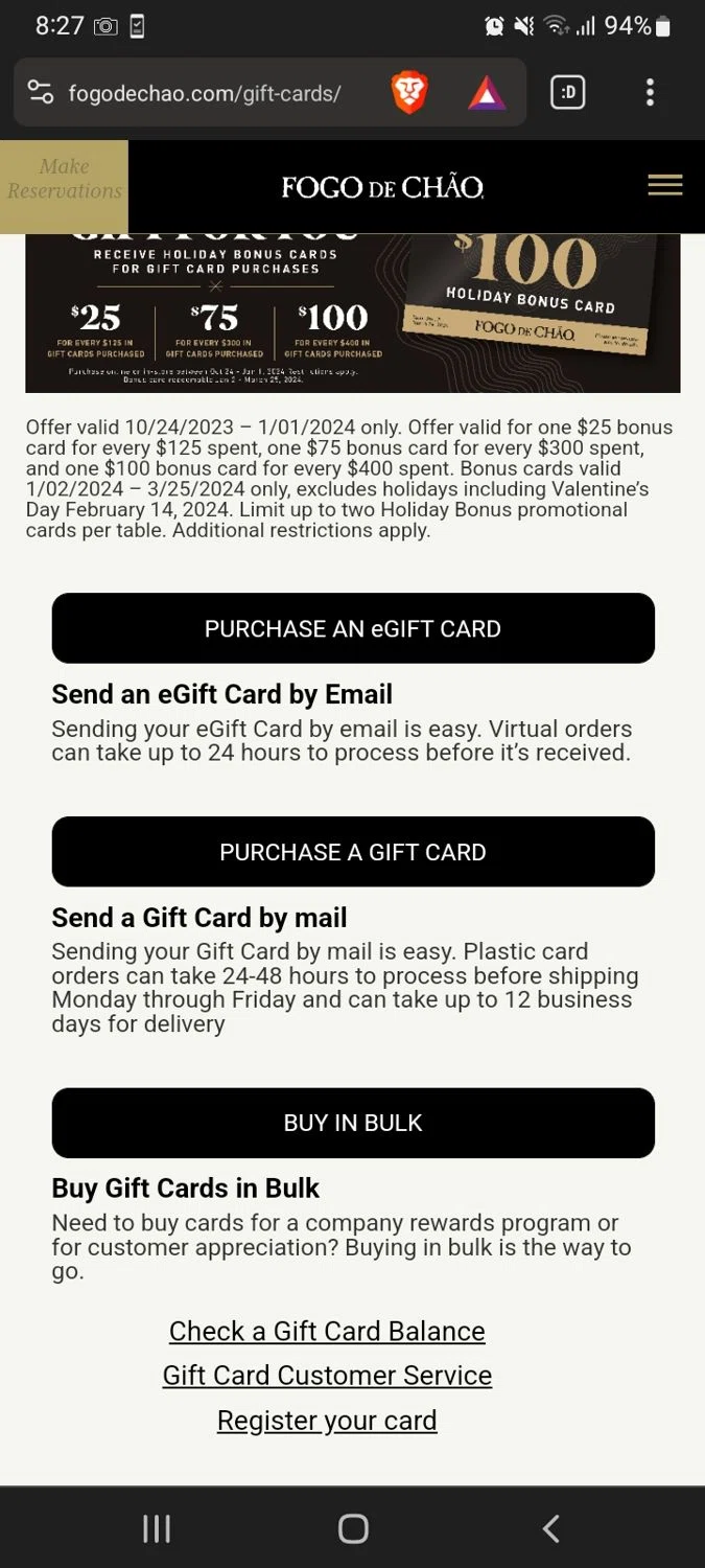 Fogo de Chao Promo Codes – 20% Off | August 2024