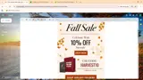 harvest10 coupon verification screenshot