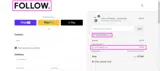 FOLLOWFAMILY10 coupon verification screenshot