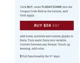 FL8DAYS24ME coupon verification screenshot