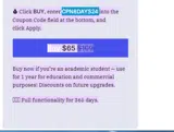 CPN8DAYS24 coupon verification screenshot