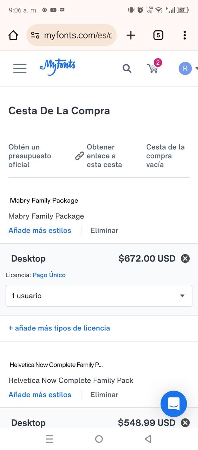 Fonts.com checkout page showing Fonts.com promo code box | Screenshot taken by SimplyCodes community member on Jul 1, 2025