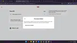 Food Bazaar coupon verification screenshot