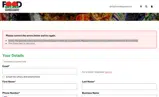Food Bazaar coupon verification screenshot