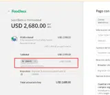 FoodDocs coupon verification screenshot