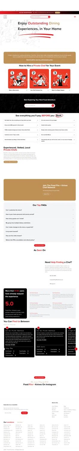 Food Fire + Knives checkout page showing Food Fire + Knives promo code box | Screenshot taken by SimplyCodes community member on Dec 16, 2024
