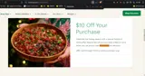 POTLUCK10 coupon verification screenshot