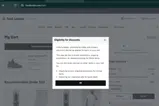 Footaction coupon verification screenshot