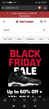 Footaction coupon verification screenshot