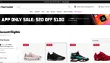 Footaction coupon verification screenshot