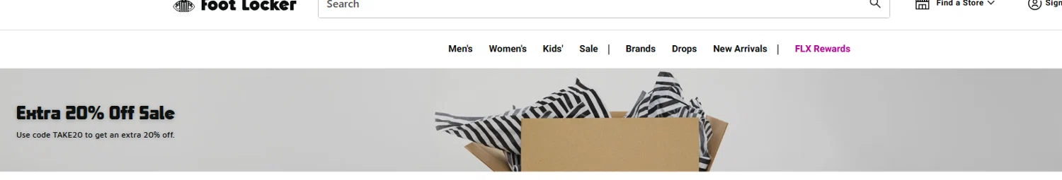 Footaction promo code screenshot showing code TAKE20 applied at Footaction checkout page. Uploaded by SimplyCodes community member valeriaantonieta on Jan 16, 2026