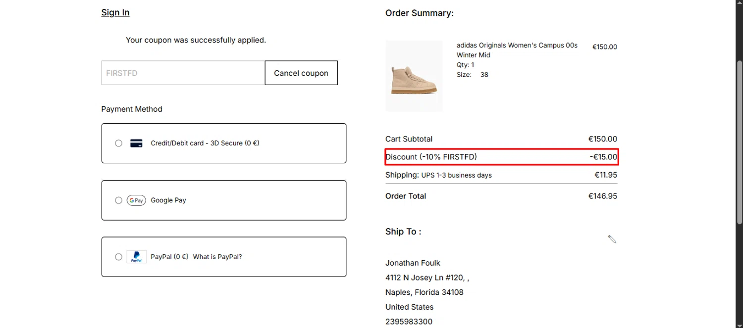 Promo Code Sneaker District Coupon Code Travis Scott X Air Jordan