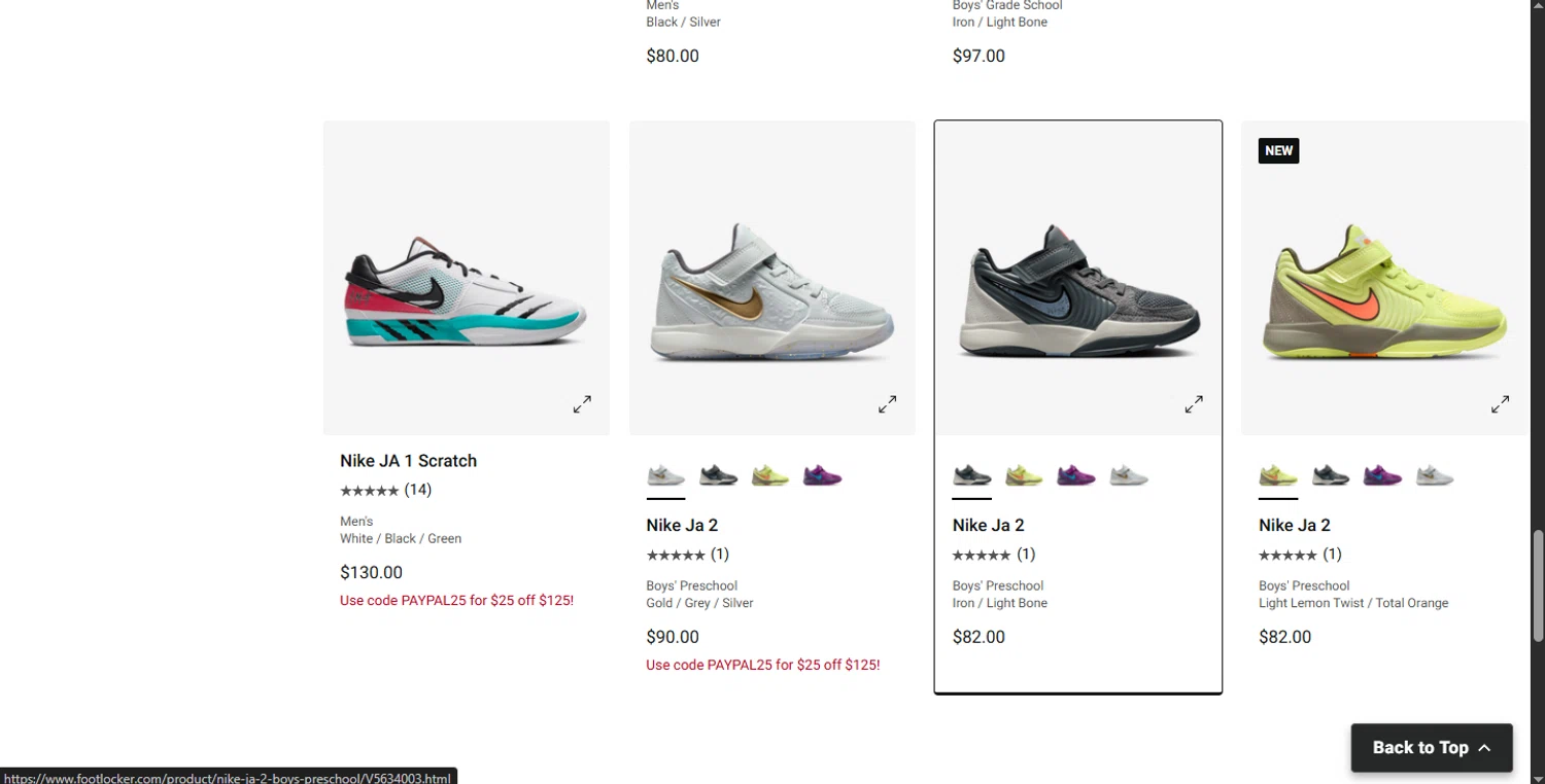 code promo foot locker nike air force 1