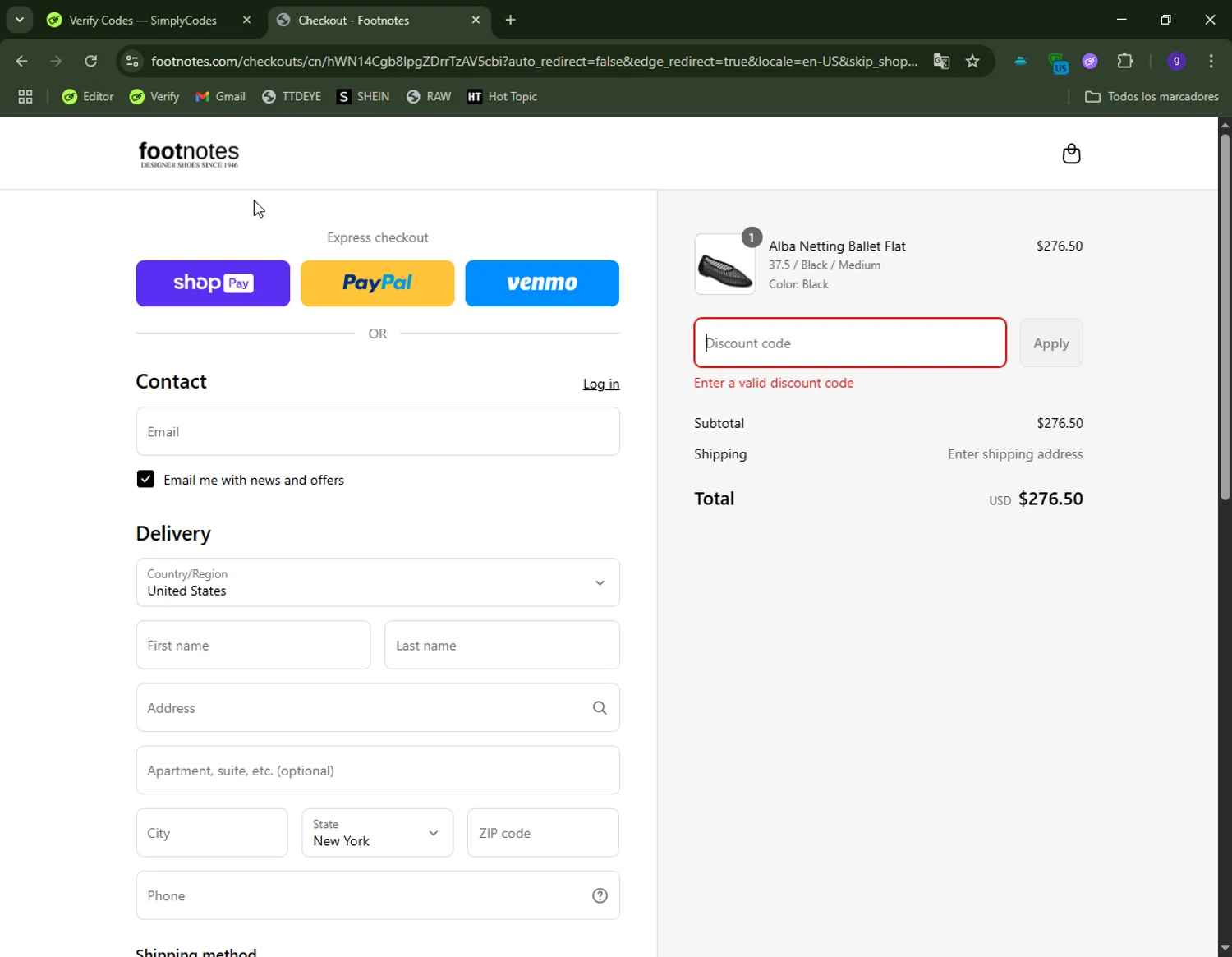 Footnotes promo code screenshot showing code EXTRA20 applied at Footnotes checkout page. Uploaded by SimplyCodes community member CapitanCentella on Jul 26, 2025