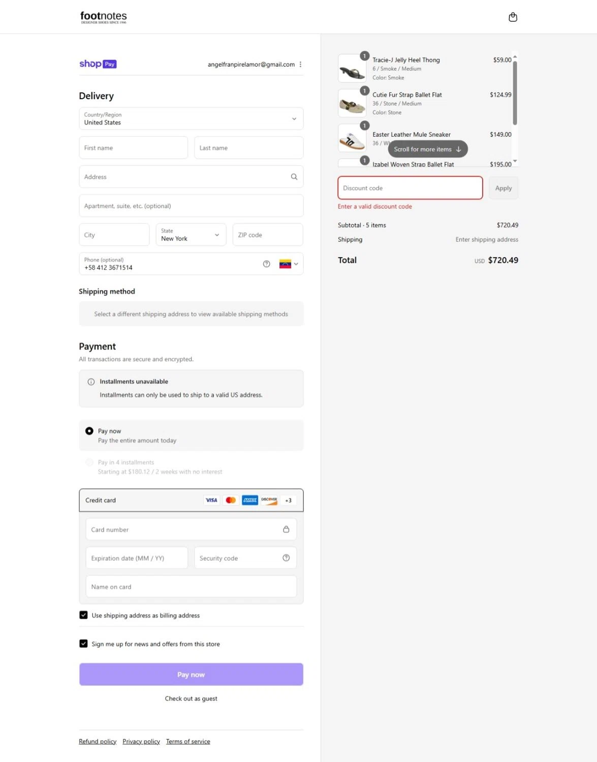 Footnotes promo code screenshot showing code EXTRA20 applied at Footnotes checkout page. Uploaded by SimplyCodes community member FortunateShopper8827 on Jul 26, 2025