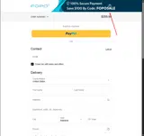 FOPOSALE coupon verification screenshot