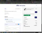 The Ford Merchandise Store coupon verification screenshot