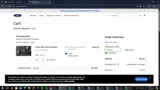 The Ford Merchandise Store coupon verification screenshot