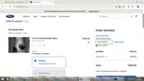 The Ford Merchandise Store coupon verification screenshot