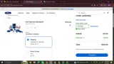 The Ford Merchandise Store coupon verification screenshot