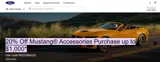 The Ford Merchandise Store coupon verification screenshot