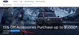 The Ford Merchandise Store coupon verification screenshot