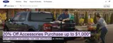 The Ford Merchandise Store coupon verification screenshot