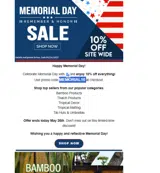 MEMORIAL10 coupon verification screenshot