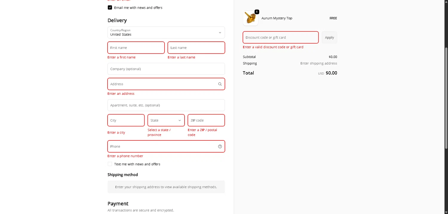 ForeverSpin discount code screenshot showing code OHCANADA2025 applied at ForeverSpin checkout page. Uploaded by SimplyCodes community member PromoElite4745 on Jan 1, 2026
