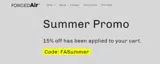 FASummer coupon verification screenshot