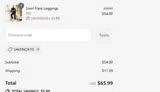 SAVENOX10 coupon verification screenshot