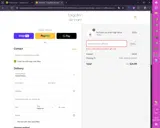 ALEX17 coupon verification screenshot