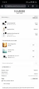 BELOVED10 coupon verification screenshot