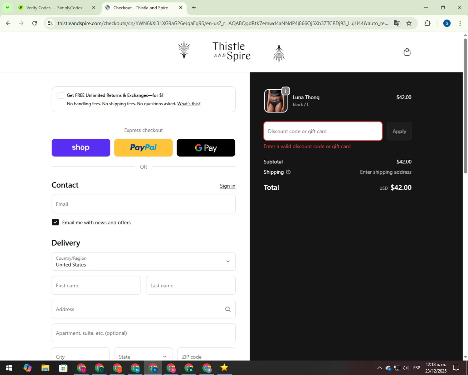 Format discount code screenshot showing code PROPLUSANNUAL applied at Format checkout page. Uploaded by SimplyCodes community member 00000007 on Dec 23, 2025