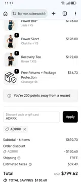 ADRRK coupon verification screenshot