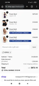 Forme coupon verification screenshot