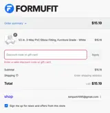 CODE coupon verification screenshot
