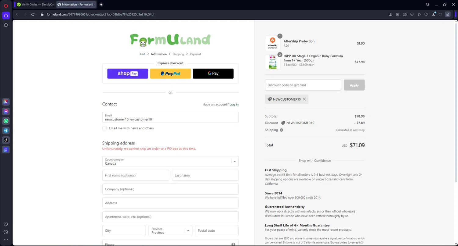 Formuland Discount Codes 10 Off August 2024