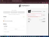 KITCHEN25 coupon verification screenshot
