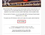 KITCHEN25 coupon verification screenshot
