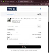 TREATS50 coupon verification screenshot
