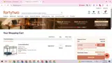 Forty Two coupon verification screenshot