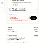 NEWMOOD10 coupon verification screenshot